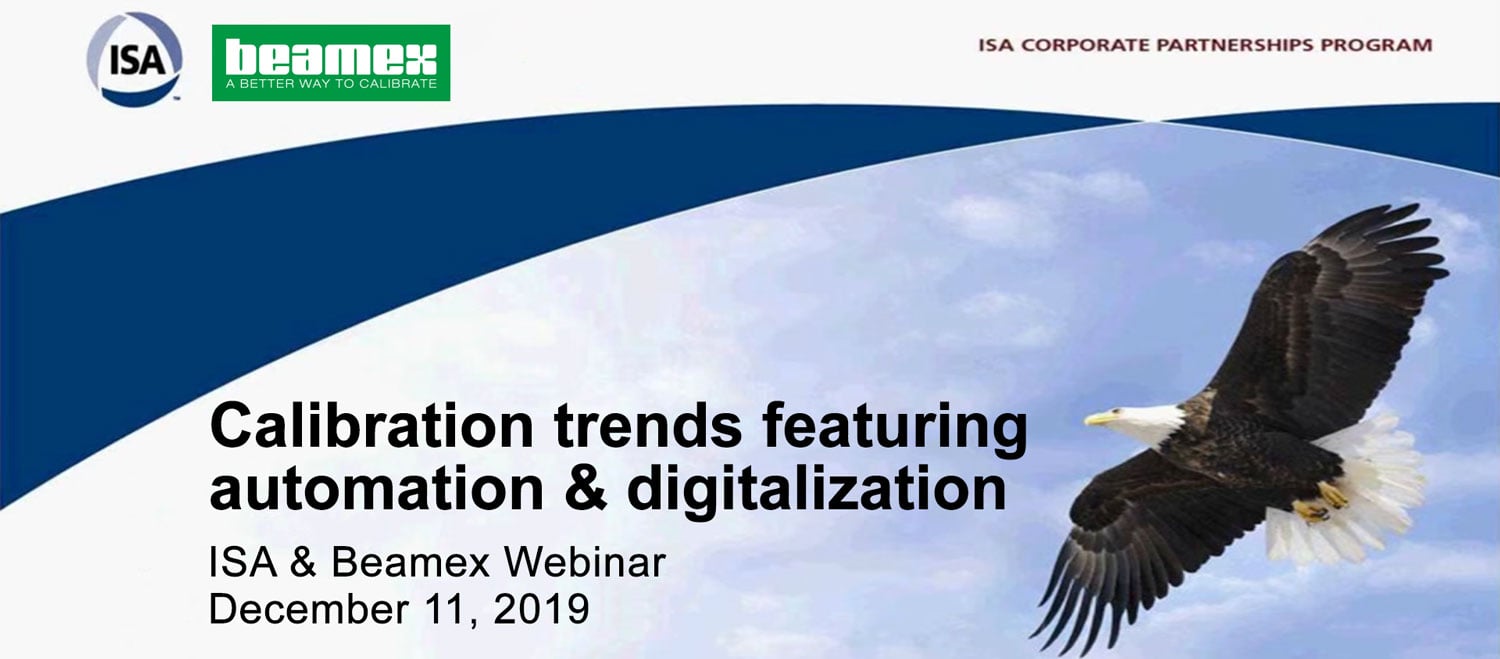 Calibration Trends Featuring Automation & Digitalization - Beamex blog post